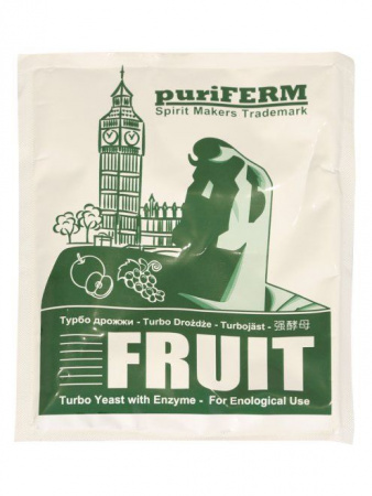 Турбо дрожжи Puriferm Fruit turbo - КОЛОРЛОН ВТД Новосибирск