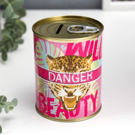 Копилка-банка металл "Danger beauty" 5222880 - КОЛОРЛОН ВТД Новосибирск