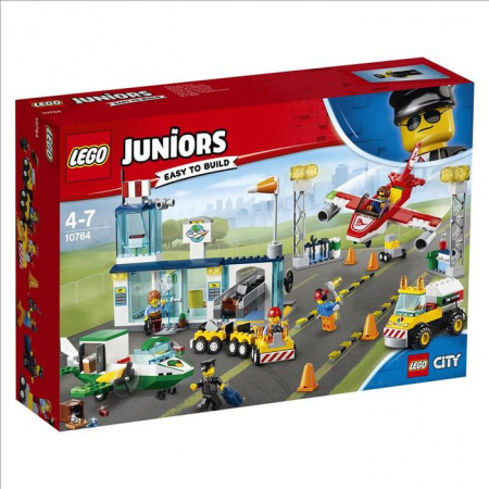 10764 Конструктор LEGO JUNIORS Городской аэропорт - КОЛОРЛОН ВТД Новосибирск