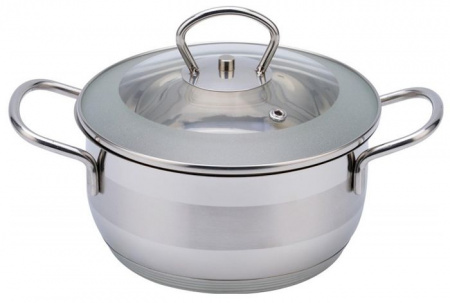 Кастрюля BK-1627 с крышкой 2,2 л Premium MINI POT - КОЛОРЛОН ВТД Новосибирск