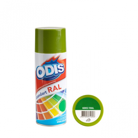6002 RAL Краска-спрей ODIS standart RAL лиственно-зеленый - КОЛОРЛОН ВТД Новосибирск