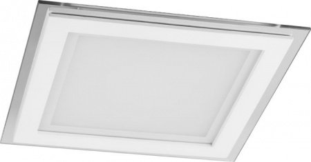 6W Led Feron 27853 Встраиваемый светильник AL2111, 4000K, белый квадрат - КОЛОРЛОН ВТД Новосибирск