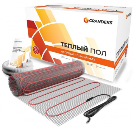 Система мат двухжильный нагревательный Grandeks G2- 10,0/1500 - КОЛОРЛОН ВТД Новосибирск