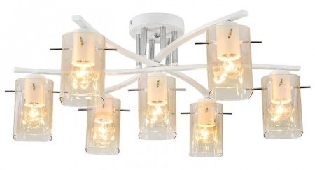 ***Люстра Escada 1101/7P E27*40W White - КОЛОРЛОН ВТД Новосибирск