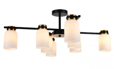 Люстра Escada 1151/8P E14*40W Black/Brass - КОЛОРЛОН ВТД Новосибирск