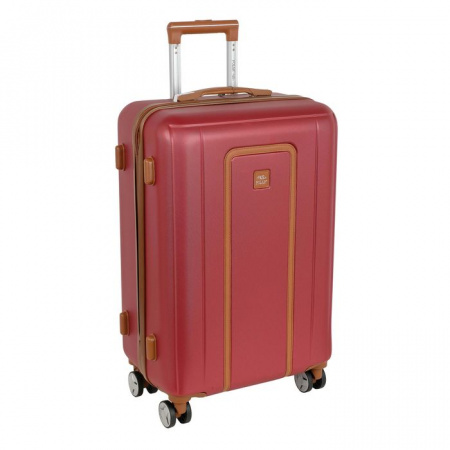 РР5509 (3-ой) Wine бордовый (24") пластикABS чемодан средний - КОЛОРЛОН ВТД Новосибирск