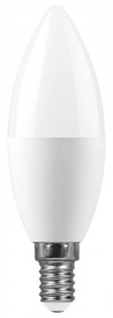 15W Лампа светодиодная 230V E14 4000K С37, LB-980 FERON - КОЛОРЛОН ВТД Новосибирск