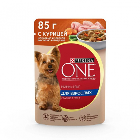 85Г ВЛАЖНЫЙ КОРМ PURINA ДЛЯ СОБАК ВЗР КУРИЦА  77766 - КОЛОРЛОН ВТД Новосибирск