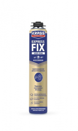 Клей-пена Krass Special ExpressFix универсальная 0,75л - КОЛОРЛОН ВТД Новосибирск