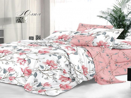 КПБ 1,5-ный "Sateen De Luxe", сатин, Юлия - КОЛОРЛОН ВТД Новосибирск