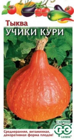Тыква Учики Кури 5шт, среднеранняя (Гавриш) - КОЛОРЛОН ВТД Новосибирск
