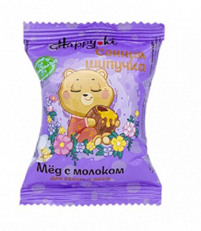 Шипучее средство для ванн Хеппики "Бодрящая шипучка" 40 г - КОЛОРЛОН ВТД Новосибирск