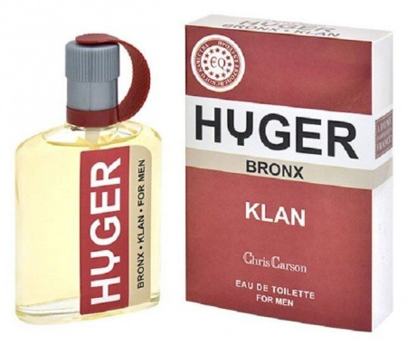 AA Т/в HYGER BRONX KLAN  90 мл, муж. - КОЛОРЛОН ВТД Новосибирск