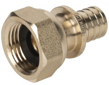 Муфта аксиальная Royal Thermo с накидной гайкой 16×1/2 (4) - КОЛОРЛОН ВТД Новосибирск