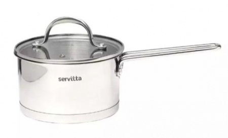 Sr0106  Ковш с крышкой Servitta 1,7 литра серия Rigoroso - КОЛОРЛОН ВТД Новосибирск