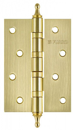 Петля FUARO 100х75х2,5 4BB/A/BL SB матовое золото   -универ. - КОЛОРЛОН ВТД Новосибирск