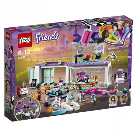 41351 Конструктор LEGO FRIENDS Мастерская по тюнингу автомобилей - КОЛОРЛОН ВТД Новосибирск