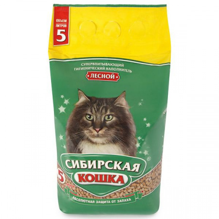СИБИРСКАЯ КОШКА наполн. 5л ЛЕСНОЙ - КОЛОРЛОН ВТД Новосибирск