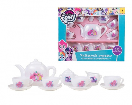 34964Мой маленький пони. Чайный сервиз, 12 предметов. TM My Little Pony - КОЛОРЛОН ВТД Новосибирск