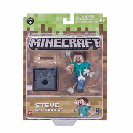 19971Игрушка Minecraft фигурка Steve with Arrows - КОЛОРЛОН ВТД Новосибирск