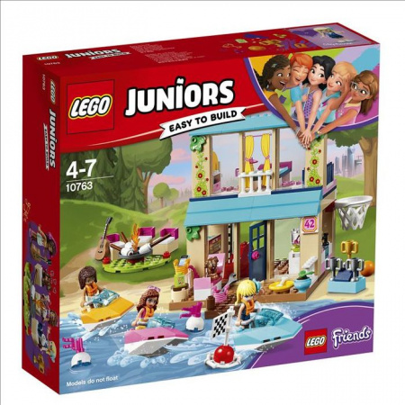 10763 Конструктор LEGO JUNIORS Домик Стефани у Озера - КОЛОРЛОН ВТД Новосибирск