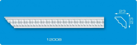Плинтус потолочный 12008 - КОЛОРЛОН ВТД Новосибирск