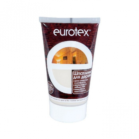 "EUROTEX" (шпатлевка для дерева) лиственница 0,225 кг - КОЛОРЛОН ВТД Новосибирск