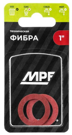 Прокладка из фибры MPF 1" (2 шт.), MP - КОЛОРЛОН ВТД Новосибирск