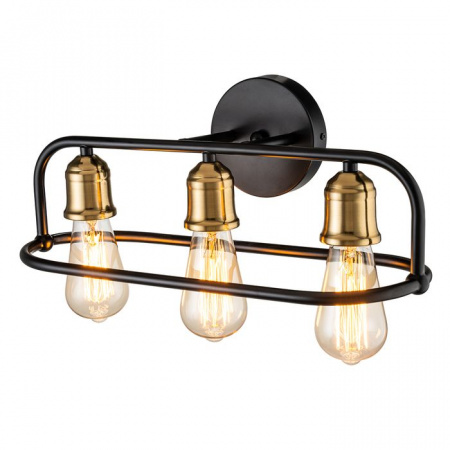 Бра Escada 659/3P E27*40W Black/Brass - КОЛОРЛОН ВТД Новосибирск