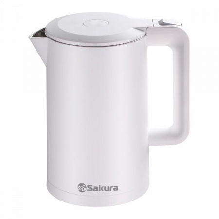 SAKURA Чайник электр SA-2170W (1.7) бел - КОЛОРЛОН ВТД Новосибирск