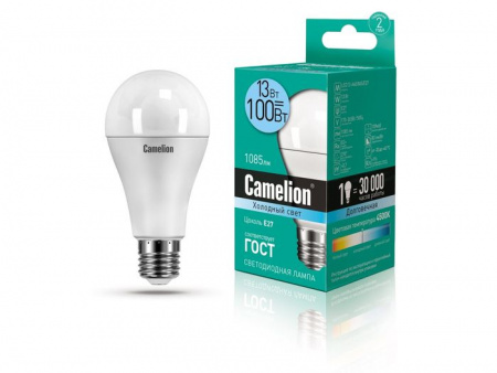 13W Led Camelion А60 845/E27 Лампа(ЛМ) - КОЛОРЛОН ВТД Новосибирск