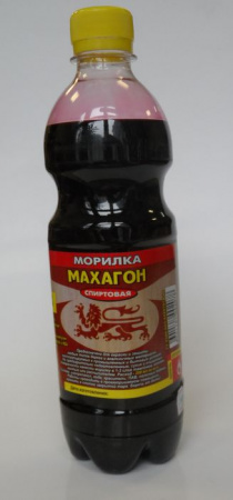 Морилка для дерева спирт., 0,5л(махагон) - КОЛОРЛОН ВТД Новосибирск