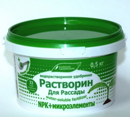 Растворин для Рассады 0,5 кг - КОЛОРЛОН ВТД Новосибирск
