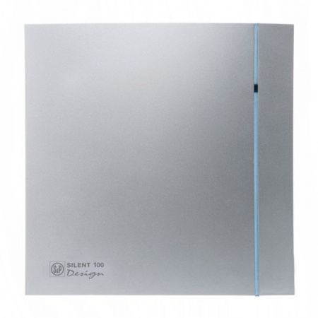 Вентилятор SILENT-100 CZ SILVER DESIGN (220-240V 50HZ) RE - КОЛОРЛОН ВТД Новосибирск