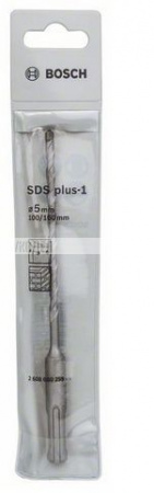 BOSCH Бур SDS plus-1 5x100/160 мм 2608680259 - КОЛОРЛОН ВТД Новосибирск