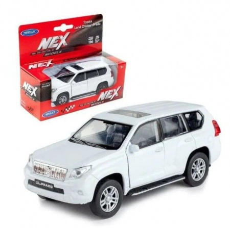 43630  Игрушка модель машины 1:34-39 Toyota Land Cruiser Prado - КОЛОРЛОН ВТД Новосибирск