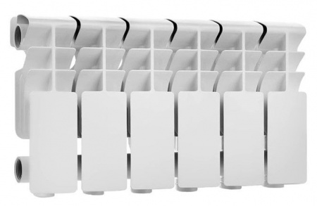 Радиатор Plus RAL-3210-020006 6секц - КОЛОРЛОН ВТД Новосибирск