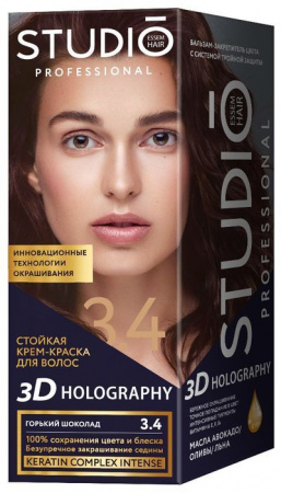 Studio professional 3.4 Горький шоколад - КОЛОРЛОН ВТД Новосибирск
