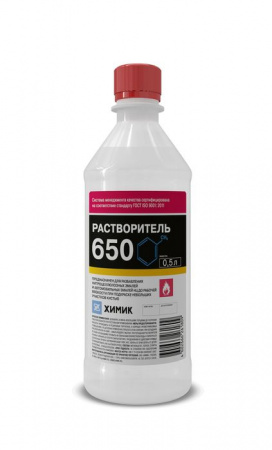 Растворитель 650 0,5 л - КОЛОРЛОН ВТД Новосибирск