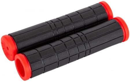 Х108424 Грипсы STG SZ-068, черный с красным - КОЛОРЛОН ВТД Новосибирск