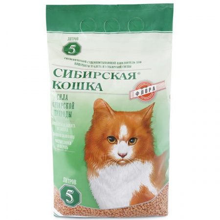 Сибирская кошка наполн. 5л ФЛОРА - КОЛОРЛОН ВТД Новосибирск