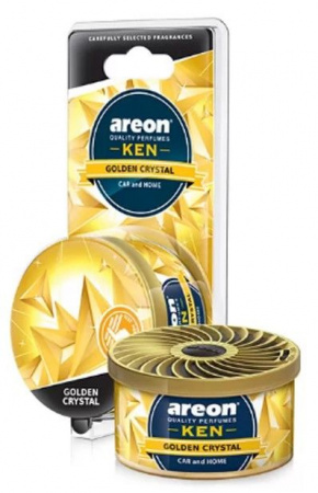 Ароматизаторы AREON БЛИСТЕР "KEN" GOLDEN Crystal AKB24 - КОЛОРЛОН ВТД Новосибирск
